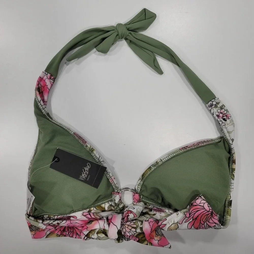 Mossimo Ring Halter Triangle Bikini Top - Picture 6 of 6